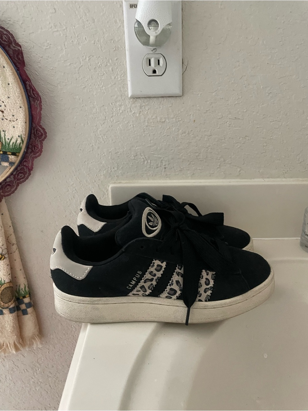 Adidas campus 00s leopard sneakers